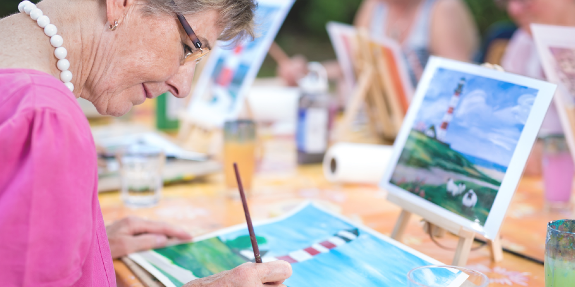 Community art therapy