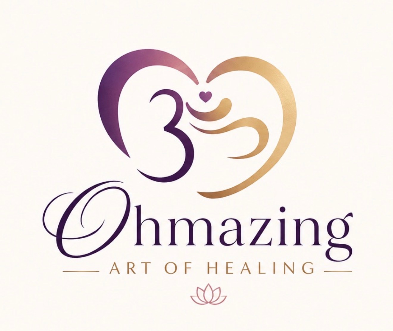 Ohmazing Art of Healing logo